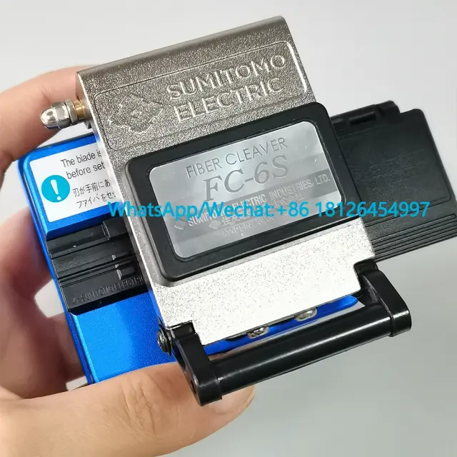 Máquina de Corte de Fibra Sumitomo FC-6S: Ferramenta de Alta Precisão para Cortes Perfeitos