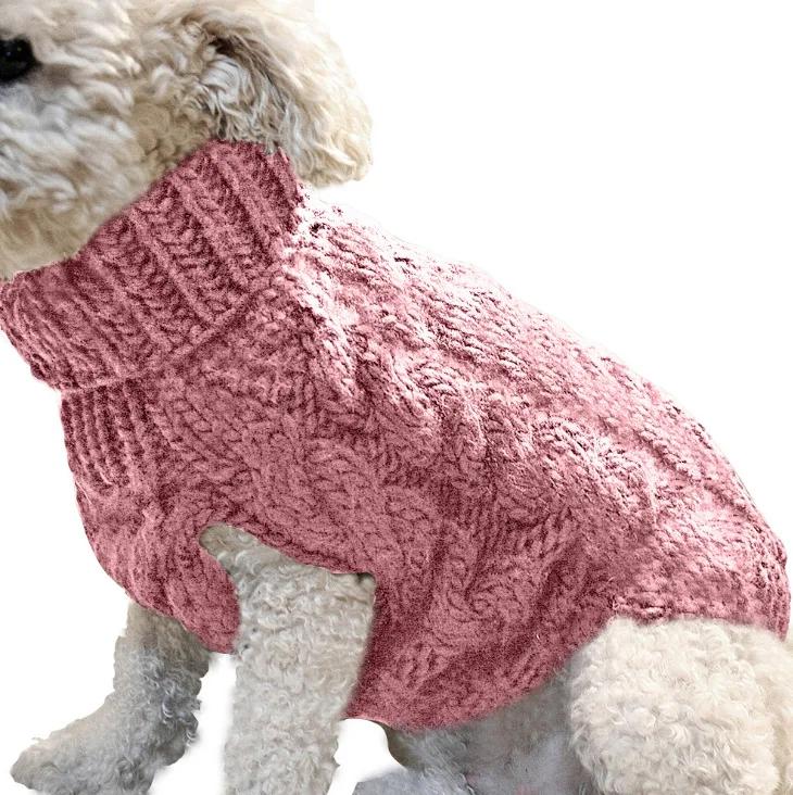 Roupas tricotadas para cães pequenos, camisola chihuahua, roupas quentes de inverno, camisola do gato da esfinge para York - Image 1