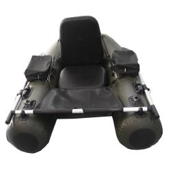 Inflável pesca barco barriga barco com armazenamento bolsos, alças ajustáveis e suporte para Trolling Motor Kayak - Image 2