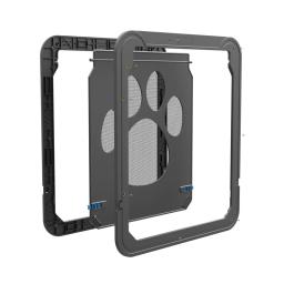 Porta de tela magnética de fechamento automático para animais de estimação, Porta para cão e gato, Porta de bloqueio, Home Fence - Image 5