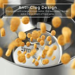 Alimentador de cronometragem para gatos, aplicativo inteligente, alimentador de gato com refeição dupla, dispensador automático de comida para cães de estimação, adequado para cães e gatos pequenos, alimentação remota - Image 6