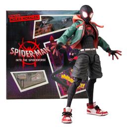 Coleção de Action Figure Spiderman, Miles Morales, Sentinela, Marvel Spider-Man, Into the Spider Verse, Model Toys - Image 1