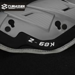 Cuirassier-Joelheiras Espessadas Motocicleta e Protetor de Cotovelo, Equipamento de Proteção, Motocross, Moto Equitação, Cotovelo Guarda, 2pcs - Image 5