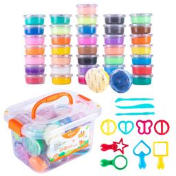 M&G 36 cores kits de argila de ar para crianças, argila de ar segura e não tóxica multicolorida com caixa única embalada, argila de modelagem DIY para crianças - Image 1