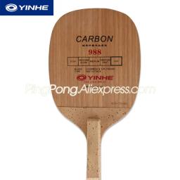 Original yinhe 988 lâmina de tênis de mesa de carbono ataque rápido japonês penhold js lidar com raquete ping pong bat paddle - Image 1
