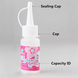 Cola líquida de silicone transparente para crianças, adesivo, colagem, papel, artesanato, segurança, ferramenta Home, escritório, escola, papelaria, 30ml - Image 2