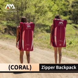Aqua marina esportes aquáticos mochila sup paddle board zíper mochila de alta capacidade apto depósito coral inflável surf board - Image 1