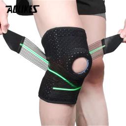 Aolikes 1 pçs joelheira joelheira suporte de joelho de segurança esportiva profissional protetor protetor protetor de almofada gel - Image 1