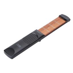 Guitarra acústica Mini Pocket para iniciantes, 6 cordas, 6 trados, 4 trados, ferramenta de prática, peças de guitarra, gadget, treinador de acordes - Image 1