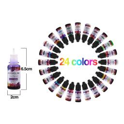 Pigmento De Molde De Resina UV, Pigmento DIY Blooming para Artesanato De Resina, Difusão de resina epóxi, Líquido De Tinta De Álcool - Image 4