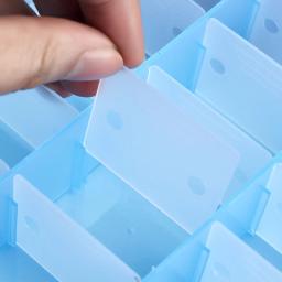 Caixa De Linhas De Costura Transparente, Estojo De Armazenamento De Bobinas, Carretel De Agulha, Organizador, Household, DIY, Acessórios De Costura, 24 Grades, 42 Eixos - Image 5