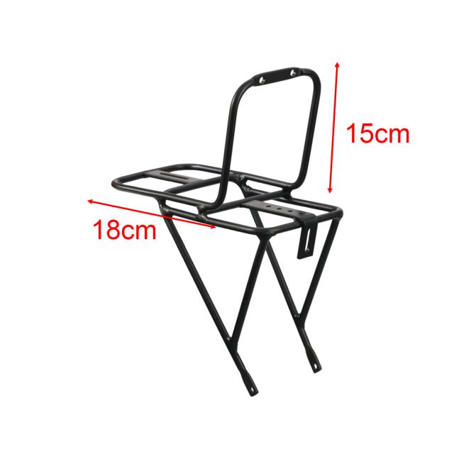 Rack de Suporte Dianteiro para Bicicleta - Ideal para Panniers de Carga e Acessórios de Ciclismo em Estrada e Montanha