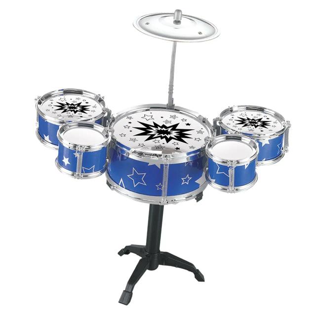 Bateria Infantil Kids Drum Set: Brinquedo Musical de Percussão para Meninas - O Presente Perfeito para Feriados