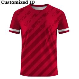 T-shirt de fitness rápida personalizável, roupa desportiva masculina, respirável, casual, ao ar livre, fitness, treino, verão, novo, 2023 - Image 4