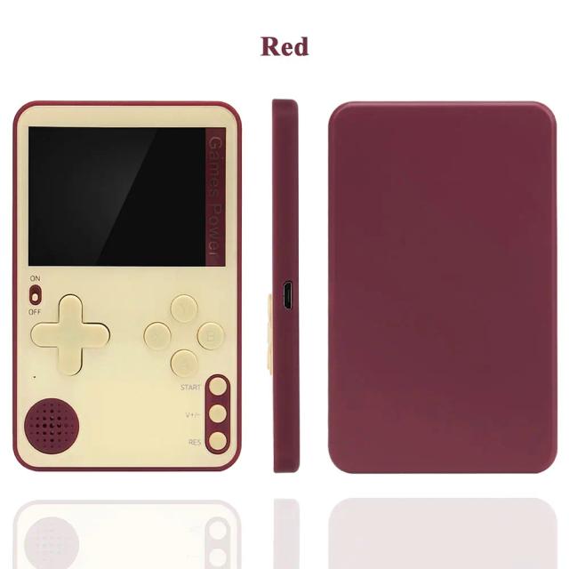 Console de Jogos Portátil 500 Jogos Clássicos LCD Retro Mini Console Recarregável