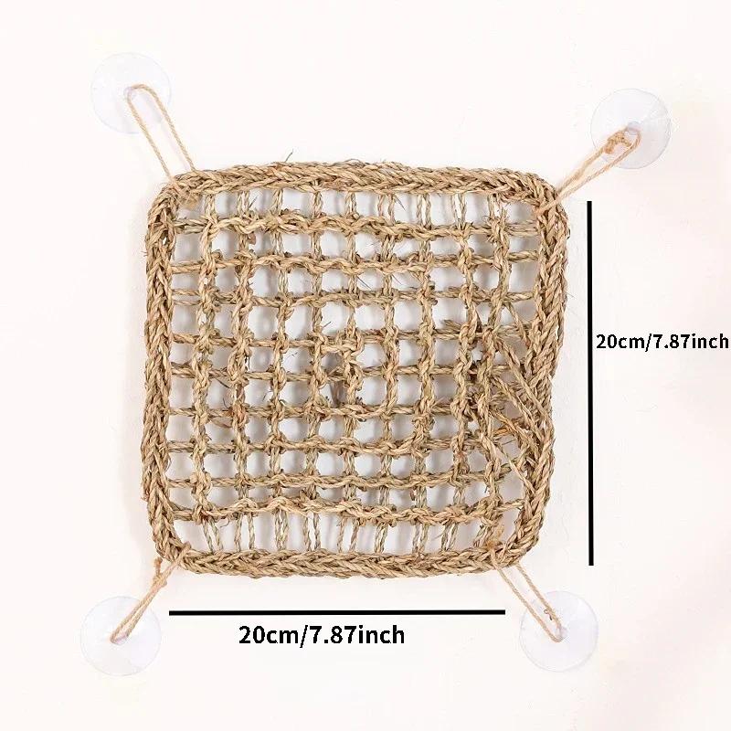 Dragão barbudo Hammock para répteis, espreguiçadeira para camaleão, lagartos, lagartixa, cobras, guana, répteis, lagartixas, grama almofada pet cama, balanço - Image 1