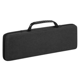 Estojo rígido Geekria compatível com Keychron K6, combinação de teclados e mouse Nuphy Halo65, bolsa de viagem para teclado de 68 teclas - Image 4