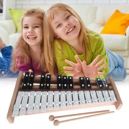 Xilofone Glockenspiel com Marretas, Compacto Profissional para Amantes de Música Adultos e Crianças, Adultos, 27 Notas - Image 4