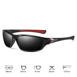 Óculos de sol polarizados com corrente de óculos para homens e mulheres, pesca, caminhadas, ciclismo, escalada, esqui, óculos de sol vintage, UV400 - Image 5