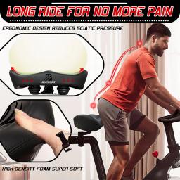 Bucklos ergonômico oversized sela da bicicleta ampliar engrossar longa distância ciclismo sela macia e confortável sela de grandes dimensões - Image 2