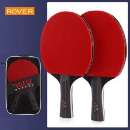 4 estrelas raquete de tênis de mesa com lâmina de borracha para crianças, conjunto de borracha ping pong, boa qualidade - Image 1