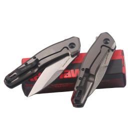 KS 1415 Faca Dobrável com Lâmina de Aço, 2.95 ", Lidar Com Liga, Ao ar livre, Emergência, Sobrevivência, Sharp, Canivete, Adequado para todos os dias - Image 2