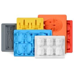 3D Cartoon Silicone Mold para cozimento, Ice Cube Sabonetes, Forma de gesso, Molde de gesso para Star War Fãs, Chocolate, Gummy, Candy, Jello - Image 5