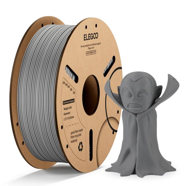 Filamento de Plástico ELEGOO-PLA para Impressora 3D FDM - Compatível com NEPTUNE 3 PRO, 1,75mm, 1kg
