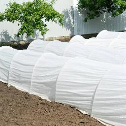 Conjunto de rack para plantas de estufa, conjunto de haste de fibra dobrável para jardim, suporte de cobertura de arco de túnel para prevenção de insetos vegetais, suporte de rede - Image 4