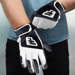 Luvas de couro para homens e crianças, Luvas esportivas Pro Grip, rebatidas de beisebol e softbol, jovens e jovens adultos, drop shipping - Image 6