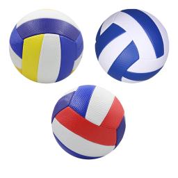 Voleibol impermeável profissional do PVC, tamanho 5 para o fósforo elástico, praia máquina-costurado, ar, espessura 2.7mm - Image 1