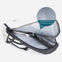 Saco De Raquetes De Badminton De Grande Capacidade Saco De Raquete Para Tênis Pickleball, Squash Sports, Possui 3 Raquetes de tênis - Image 5