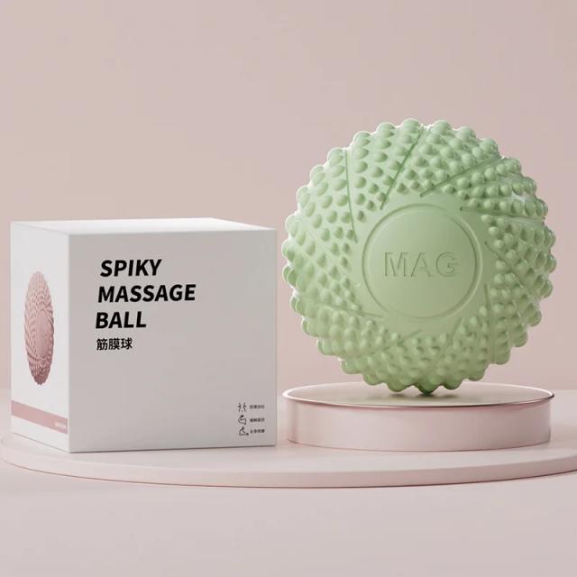 Bola de Massagem Spiky para Terapia Magnética - Relaxamento e Alívio da Pressão em Casa com Estilo Moderno