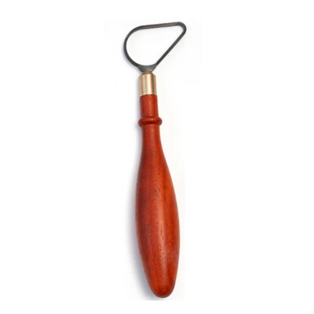Ferramentas de Reparo e Escultura Cerâmica em Aço Tungstênio com Textura Ring Knife para Raspagem DIY