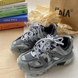 Marca de design tênis para o homem moda novos tênis grossos masculino feminino pai sapatos na moda meninas meninos sapatos esportivos casuais - Image 3