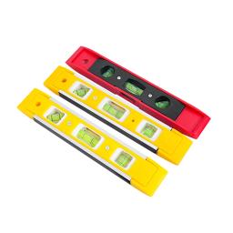 Régua de nível portátil ABS Shell alta precisão magnético forte 3 medidor de nível de bolha ferramentas de hardware doméstico Régua de nível laser - Image 6