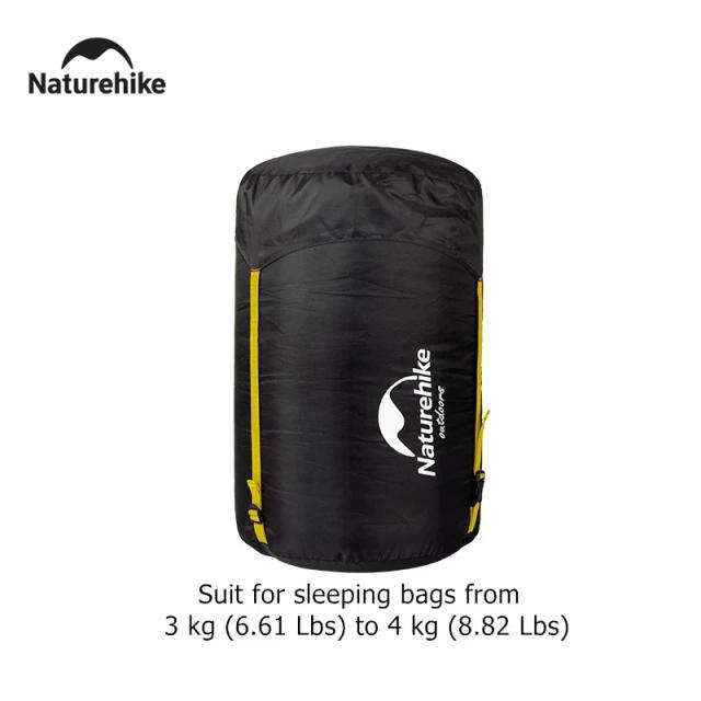 Saco de Dormir Naturehike Ultra Leve e Impermeável para Camping e Hiking, Compacto para 4 Estações