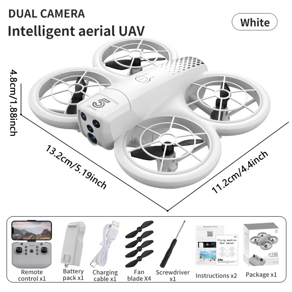 CZ05 Fotografia Aérea Drone 4K HD Aeronave Fluxo Óptico Posicionamento Inteligente Evitar Obstáculos Brinquedo Aeronave de Controle Remoto - Image 1