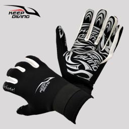 Comfortale-Luvas Profissionais de Mergulho Neoprene, Equipamentos de Snorkeling Quente e Antiderrapante, Terno Molhado, Terno Molhado, Fit 2mm - Image 1