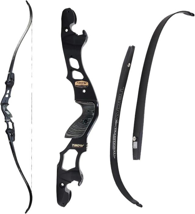 Arcos e Flechas para Adultos: Arco Recurvo, Arco Reto e Opções de Força de 30 a 51 lbs com Tatuagens Exclusivas