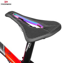 Peças de acessórios para bicicleta de estrada MTB Assento de bicicleta Assento Banco Honeycomb 3D Respirável Leve Forte Durável Resistente ao Desgaste Sela - Image 3