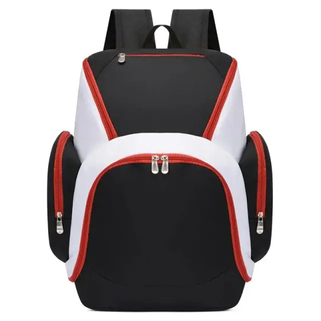 Mochila de Basquete Masculina com Grande Capacidade e Múltiplas Camadas para Praticantes de Esportes