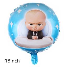 Balões de látex do bebê bossed folha de balões feliz aniversário banner decoração de festa menino dos desenhos animados bolo topper crianças brinquedo bola de ar - Image 5