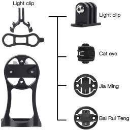 Bicicleta Computador Camera MountBicycle Velocímetro Stand Bike Stem Mount Suporte Lanterna Holder Para Garmin IGPS Bryton GoPro - Image 5