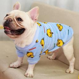 Roupas de lã quente para cães e gatos pequenos, moletons macios e aconchegantes, jaqueta de Yorkshire Pug, outono, inverno, primavera - Image 3