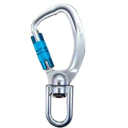 Clipe de mosquetão giratório, Rotativo 360 ° Spinner Carabiner, Pequena rede rotativa sem fio, Escalada de gancho, 22KN - Image 4