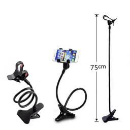 Universal Flexível Longo Braço Celular Suporte, Preguiçoso Mesa Rack Stand, Braçadeira, Cama, Tablet, Suporte de Montagem Do Carro, iPhone XS, X, Samsung - Image 5