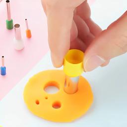Polymer Clay Cutters Set para Fazer Jóias, Cortador de Brinco, Plástico, Formas Múltiplas, Inoxidável, DIY, Molde, Artesanato, Brinco, Acessórios - Image 4
