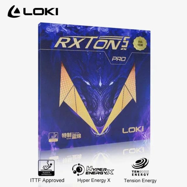Loki RXTON 5 PRO Borracha Tênis de Mesa Pegajosa 2.1mm ITTF
