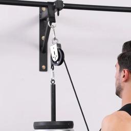 Liga De Alumínio Ou Cinta De Polia De Nylon, Kit De Carabiners, Equipamentos De Fitness, Pesos Em Casa, Exercício Workout Acessórios - Image 3